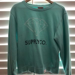 Diamond Supply Mint Sweatshirt